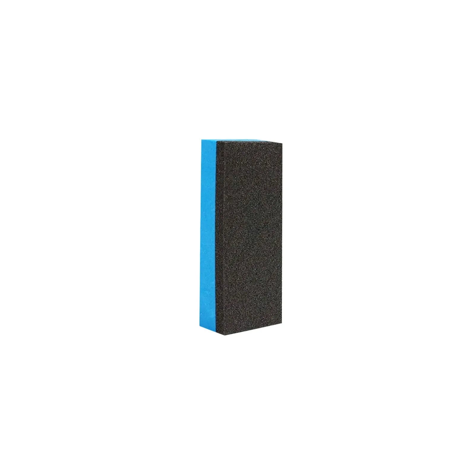 Automotive rust remover spray bottle with blue square sponge applicator for car rust treatment