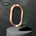 Desktop portable electric heater with PTC ceramic heating element and mechanical controls