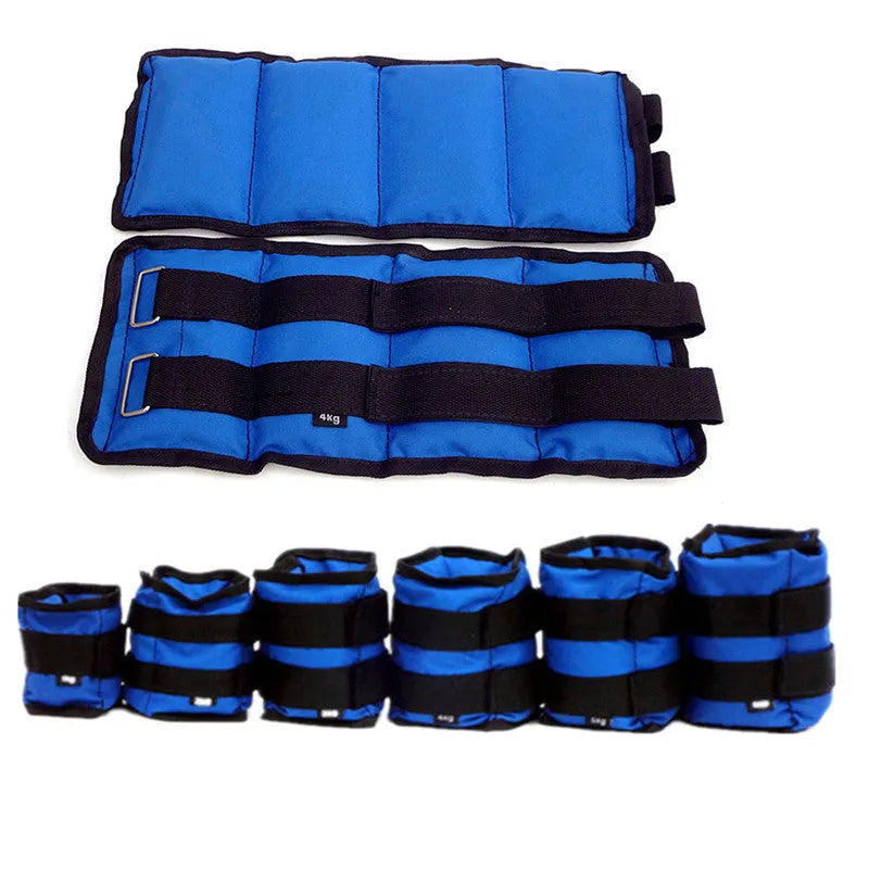 Legging sandbag track and field equipment in Oxford cloth with weight options from 1kg to 6kg