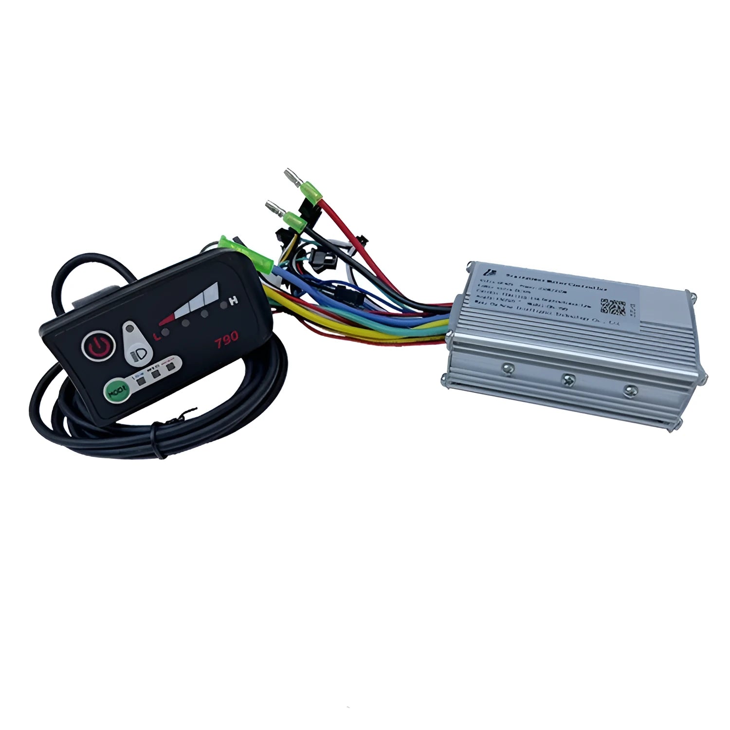 6-tube electric bicycle scooter controller measuring 9×5×3cm for 24V 36V 48V 250-350W systems