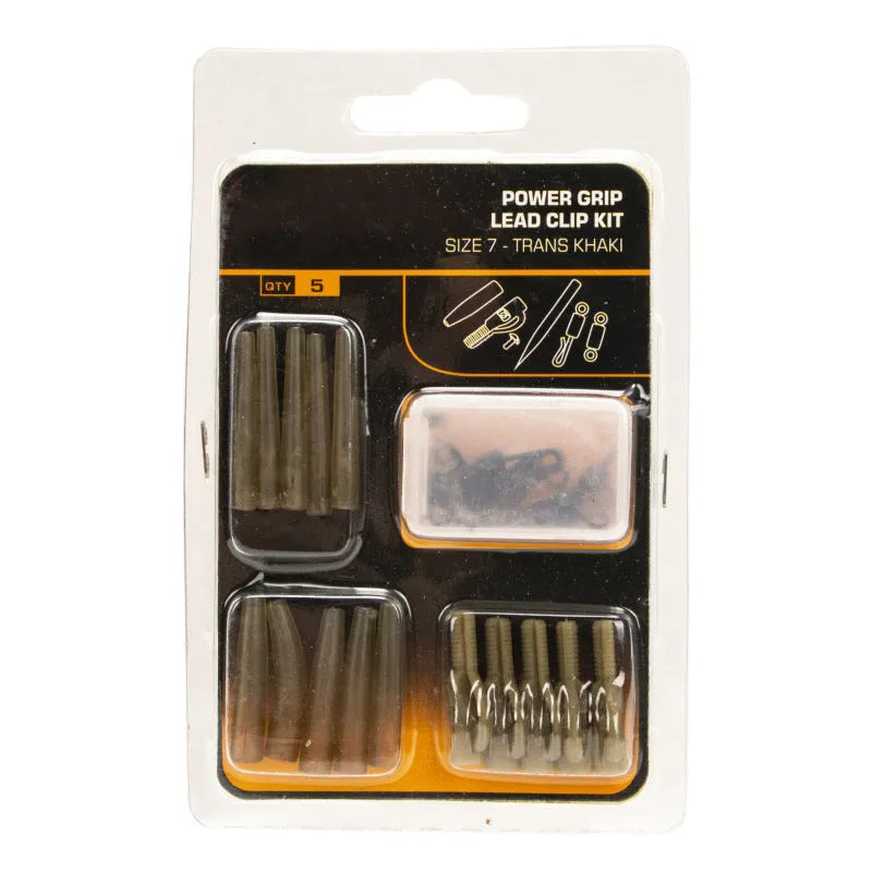 European carp fishing 30-piece accessory set with anti-winding pipes, threaded hoses, rotation pieces, and screws on card