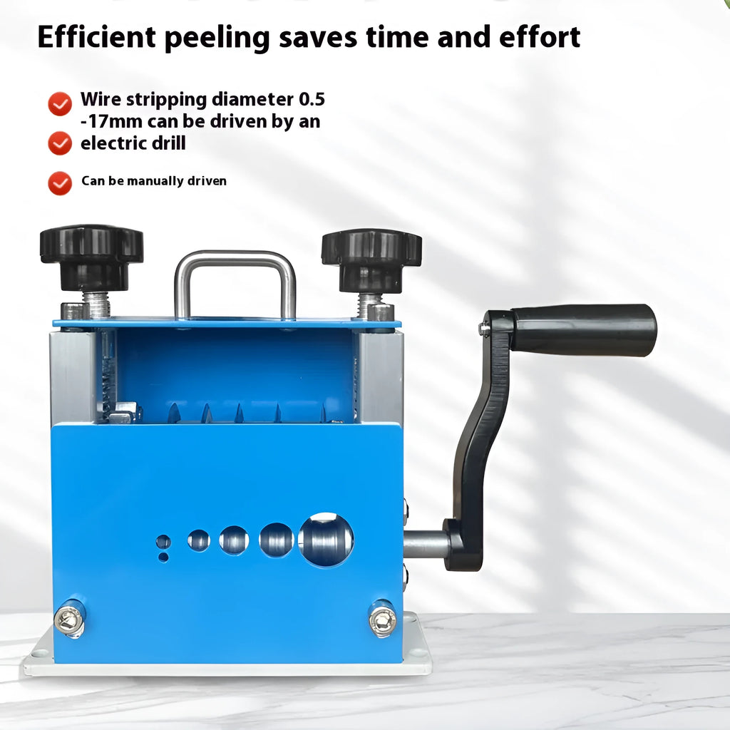 SD-017 manual household wire stripping machine for 0.5mm to 17mm cables