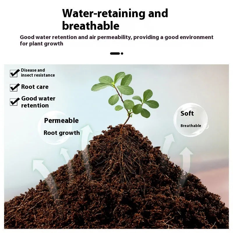 Nutrient soil blocks for vegetable planting with eight particle size options