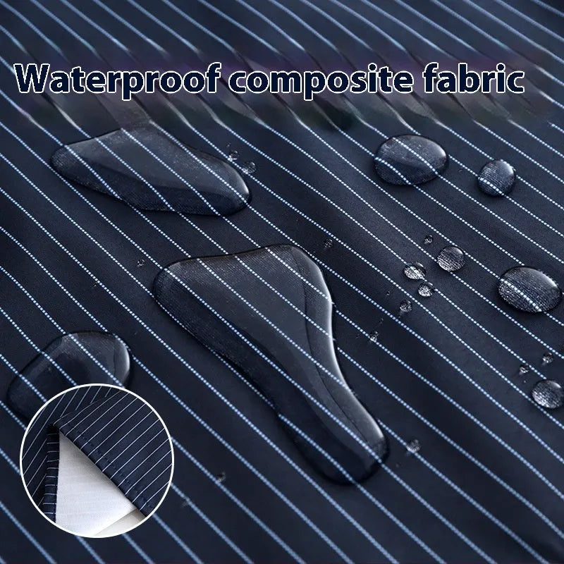 Polyester waterproof kitchen apron in various colours for household cooking protection