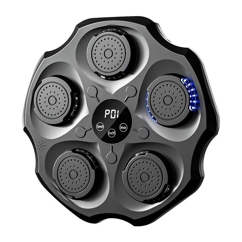 Hanging boxing wall target with Bluetooth music recognition and boxing gloves for home fitness training