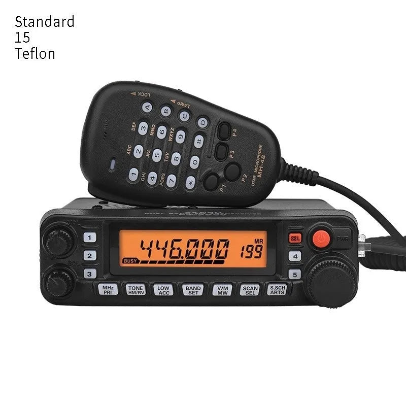 High-power car radio interphone unit for vehicle communication with anti-interference function