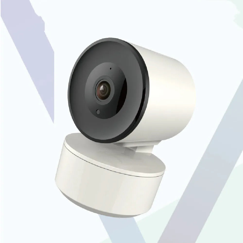 Smart WiFi security camera with 1080P HD resolution and automatic motion detection tracking