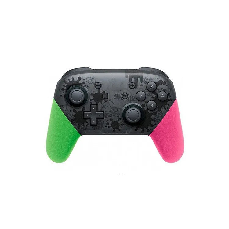 Wireless Bluetooth gamepad controller in black, white, red, or green colour with USB port.