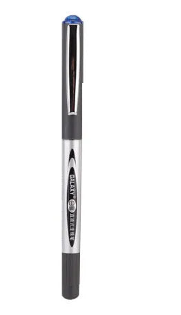 Water-based quick-drying pen with 0.5mm tip in black blue red and ink blue colours