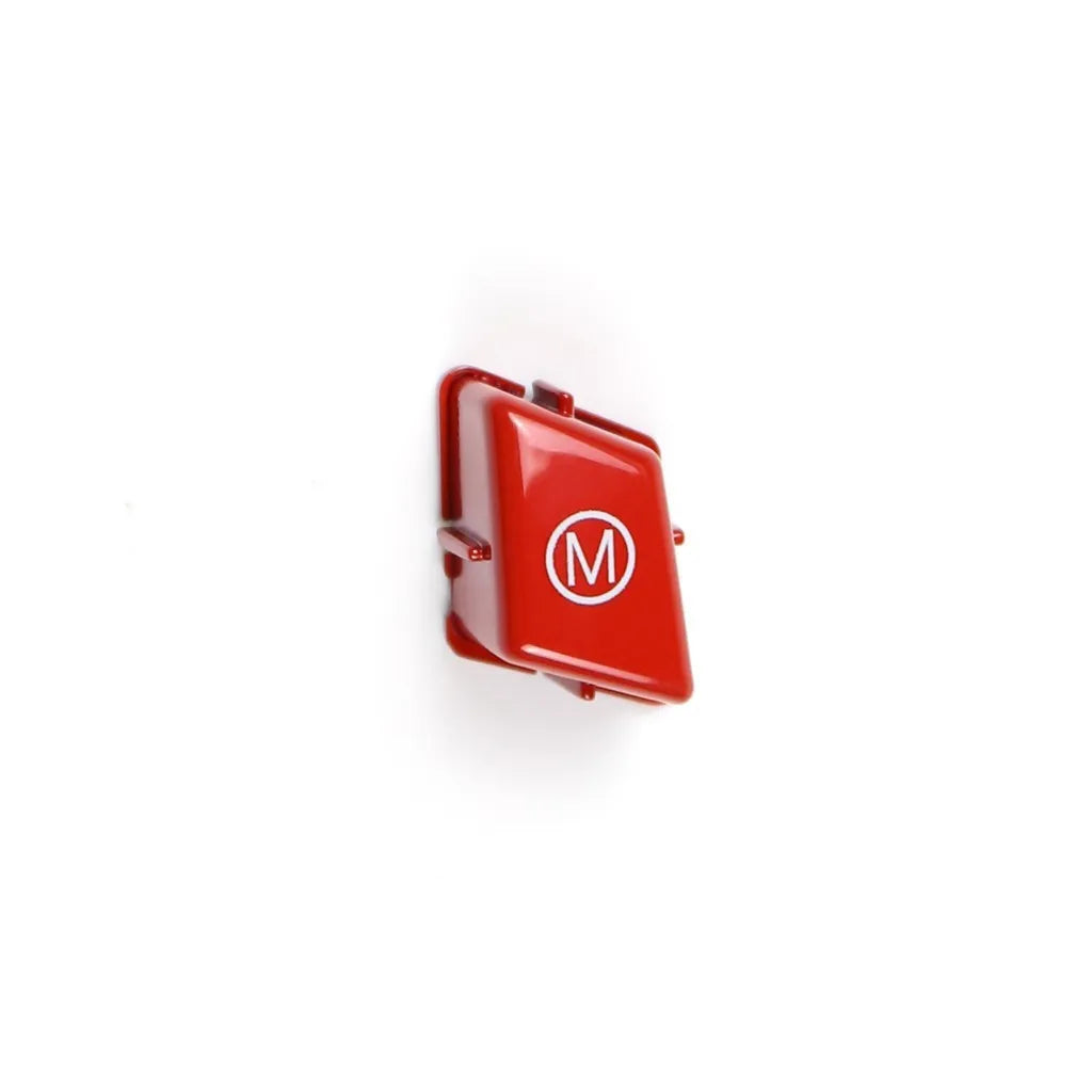 BMW steering wheel M1M2 mode button accessories in red and blue colour options for F30 and F34 models