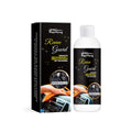 Automotive polish tube for car interior maintenance measuring 3.8cm by 12.3cm