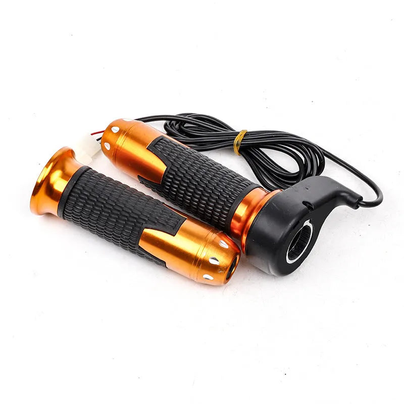 Three-wheel electric vehicle accelerator conversion kit with plastic rotating handle and fuel switch