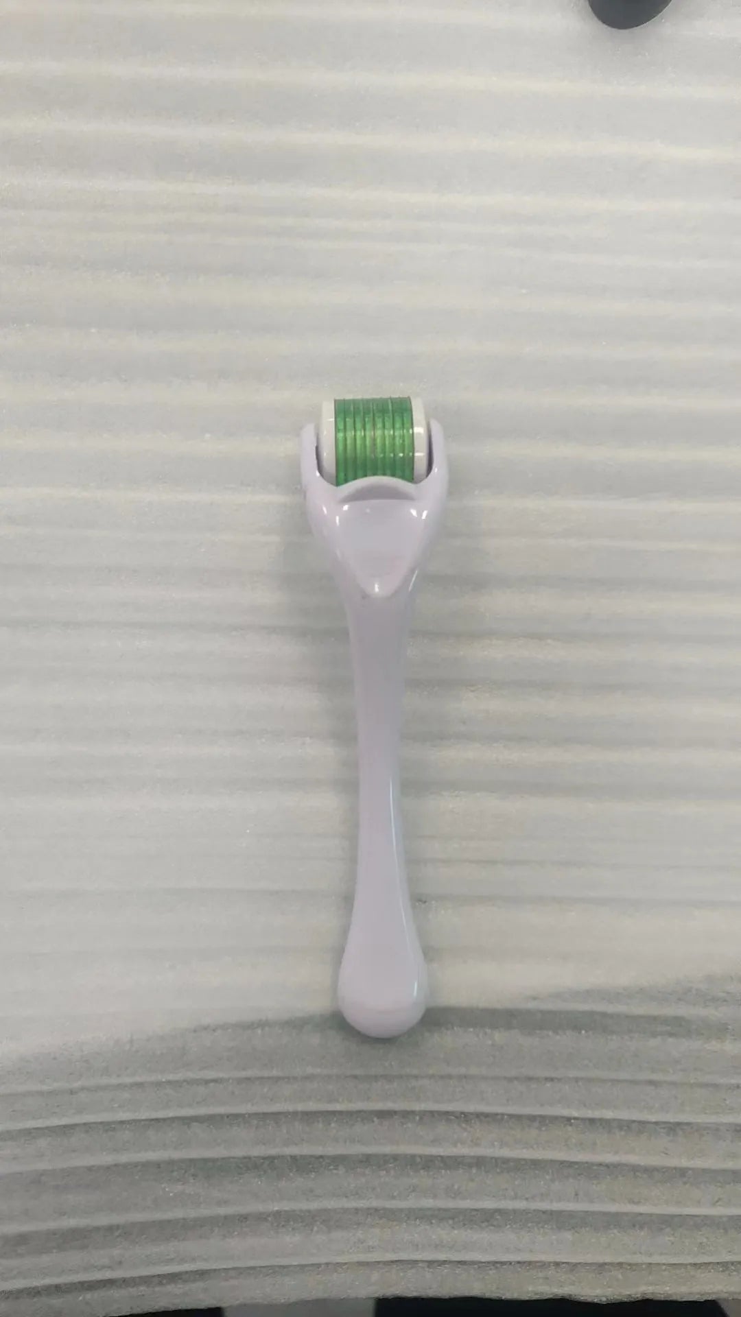 540 micro needle roller device showing multiple colour options and needle specifications for skincare treatments