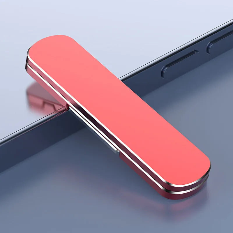 360 rotating foldable aluminium alloy phone holder in silver, 11.5g, 55x14x4.5mm