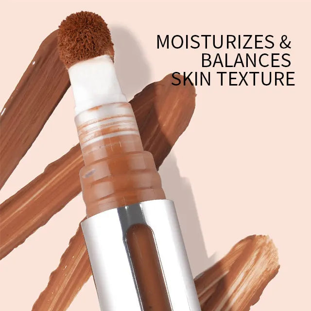 Concealer liquid pen showing 24 colour shades for waterproof contouring and coverage