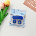 Cartoon magnetic protection cable fixer for desktop magnetic hubs in multiple colour styles