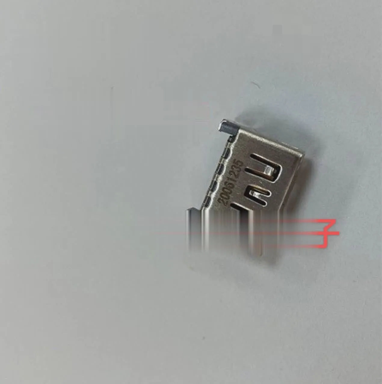 Silver HDMI interface host socket for gaming machines and arcade equipment