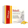 Pack of six perianal soothing capsules with vitamin E, menthol, and borneol in a mineral oil and coconut oil base