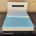 Gel memory cotton tatami mattress with regenerated cellulose fabric in multiple sizes