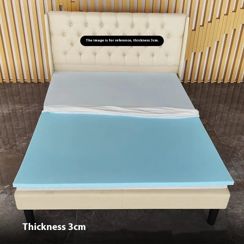 Gel memory cotton tatami mattress with regenerated cellulose fabric in multiple sizes