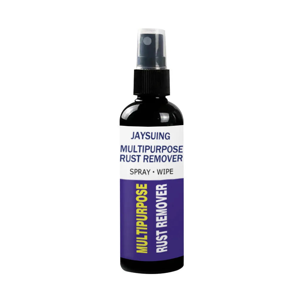 Metal rust remover spray bottle for wheel hub and faucet stainless steel rust removal