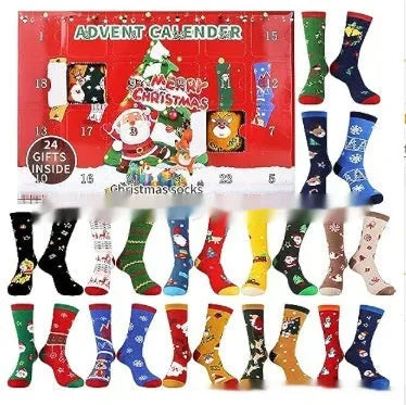 Mini resin Christmas socks blind box decoration for holiday displays
