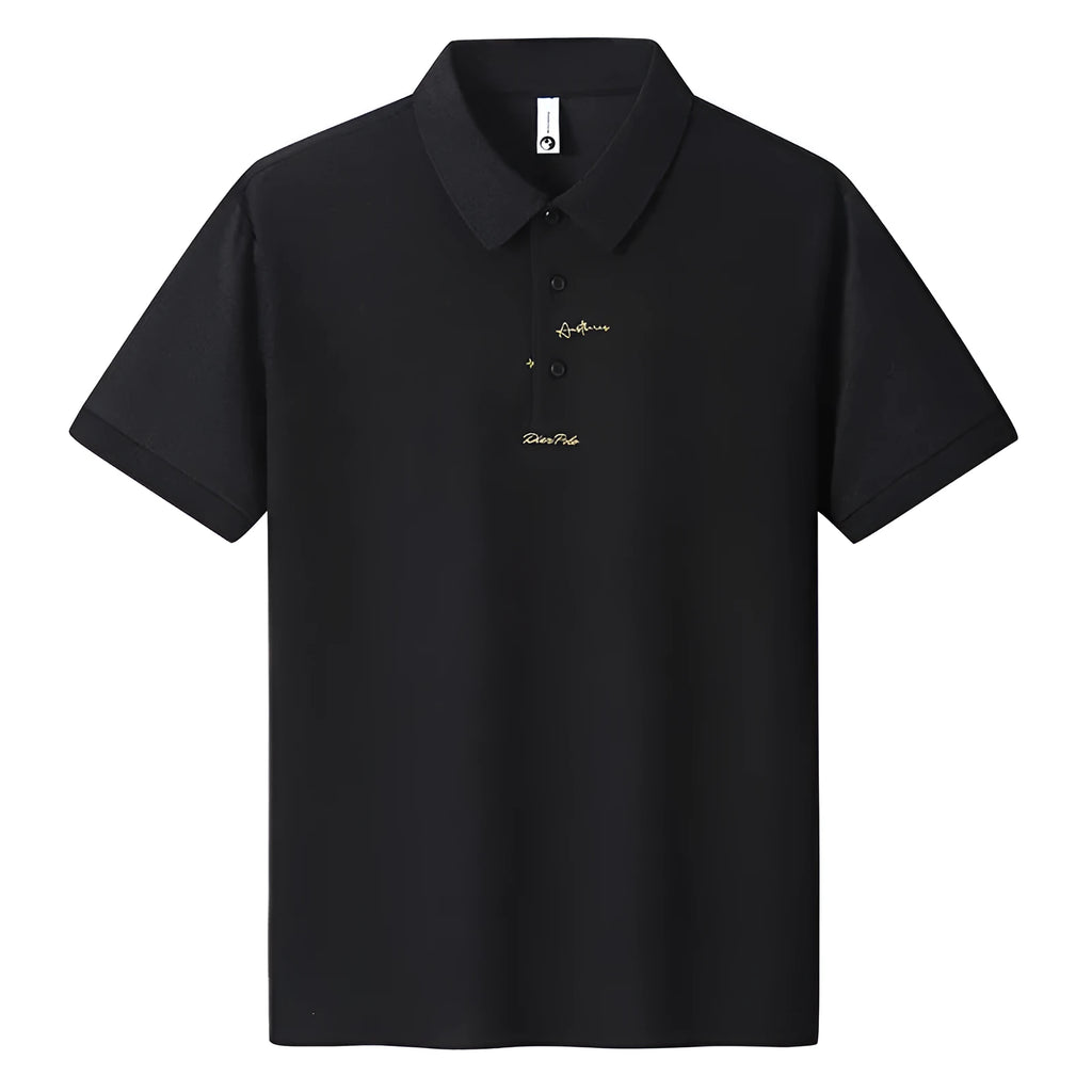 Men's cotton loose fit t-shirt with letter pattern in khaki colour showing short sleeves and casual design