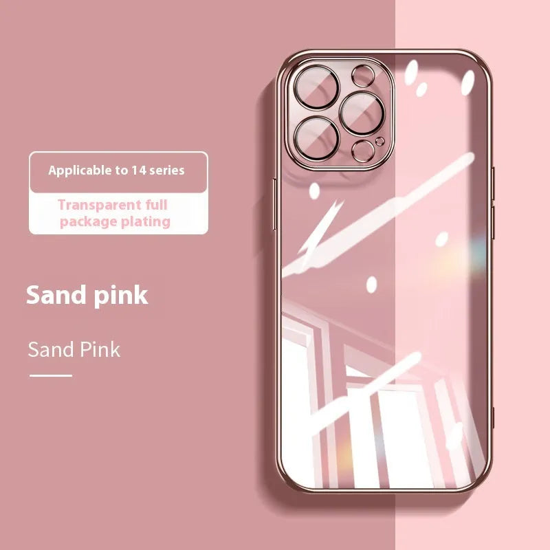 Electroplated TPU phone case for iPhone 16 Pro in multiple colours