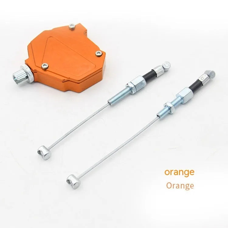 Motorcycle clutch labour-saving aid modification box in aluminium alloy, shown with colour options.