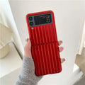 Ultra-thin flip case for Samsung Z Flip3 mobile phone in seven solid colour options
