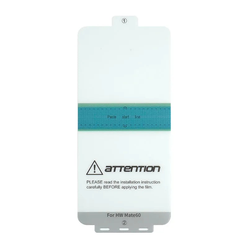 TPU screen protector for Huawei Mate60 and Mate60 Pro mobile phones with anti-fingerprint surface