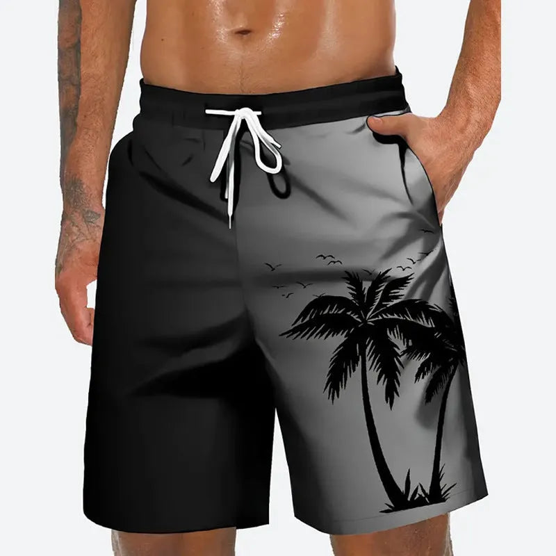 Men's loose fit beach pants in polyester fabric available in multiple colours and sizes XS to 5XL
