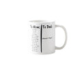 Mother's funny ceramic mug with single-sided pattern, 350ml capacity, high temperature resistant