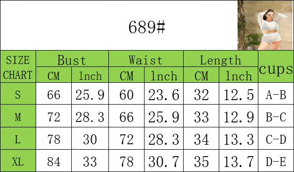 White transparent women's beach swimsuit set with breathable straps for sun protection