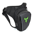 0105MC specification motorcycle leg bag in 1200D Oxford cloth with 29cm dimensions and crossbody strap