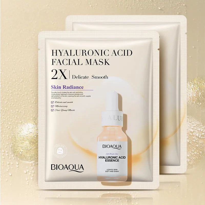 Single pack of a 30g gel facial sheet mask from a range including Collagen, Hyaluronic Acid, Vitamin C and Centella Asiatica variants.