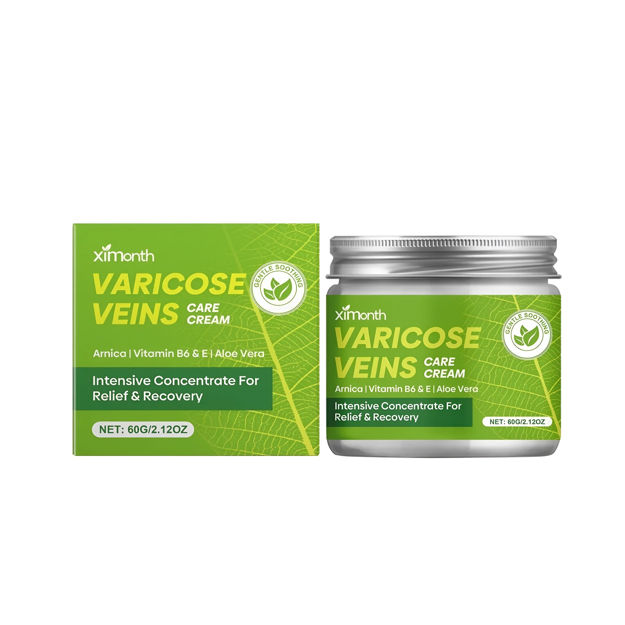 60g tube of varicose veins relief cream with arnica and vitamin E