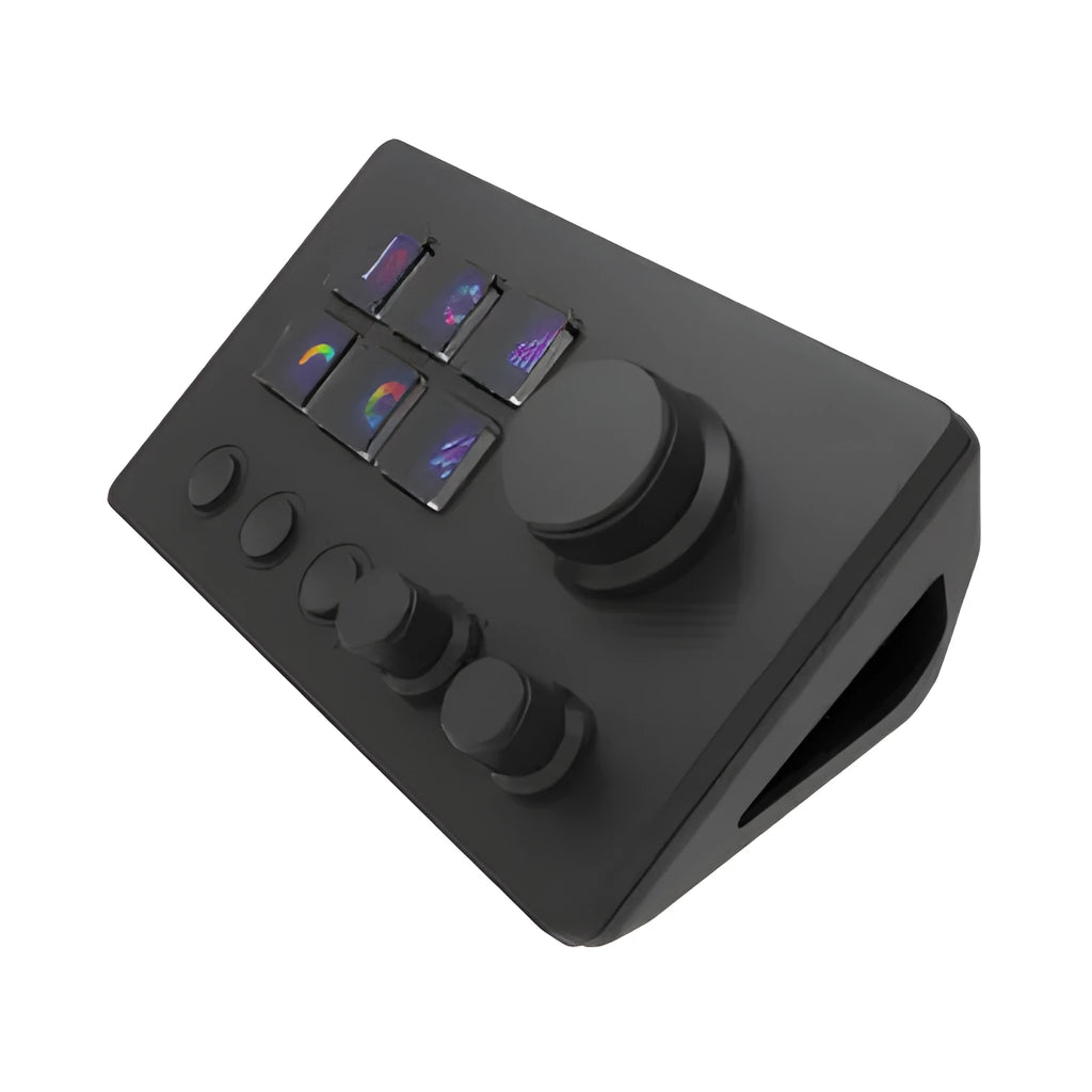 Visual Keyboard N3 silicone keypad in black colour with 2 metre cable