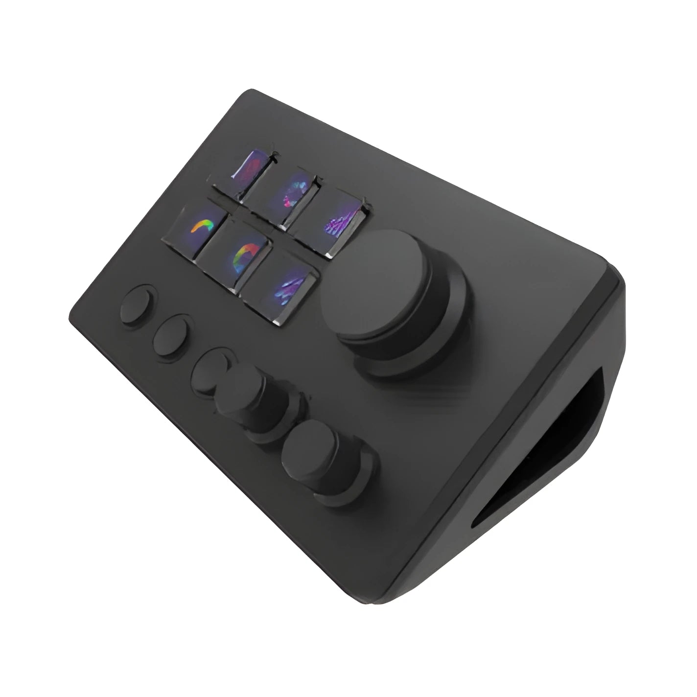 Visual Keyboard N3 silicone keypad in black colour with 2 metre cable