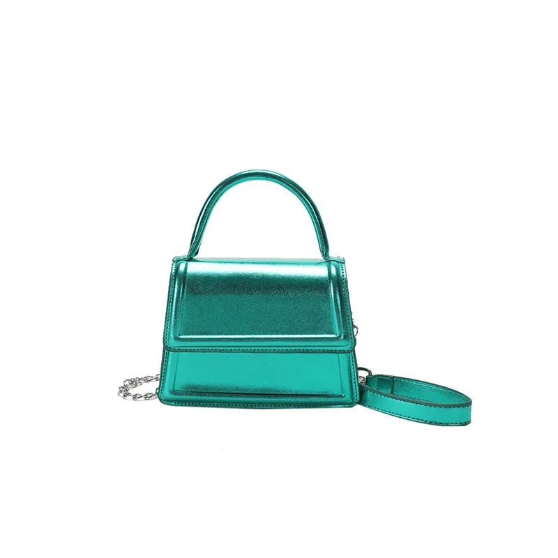 Retro square PU leather crossbody bag in multiple colour options