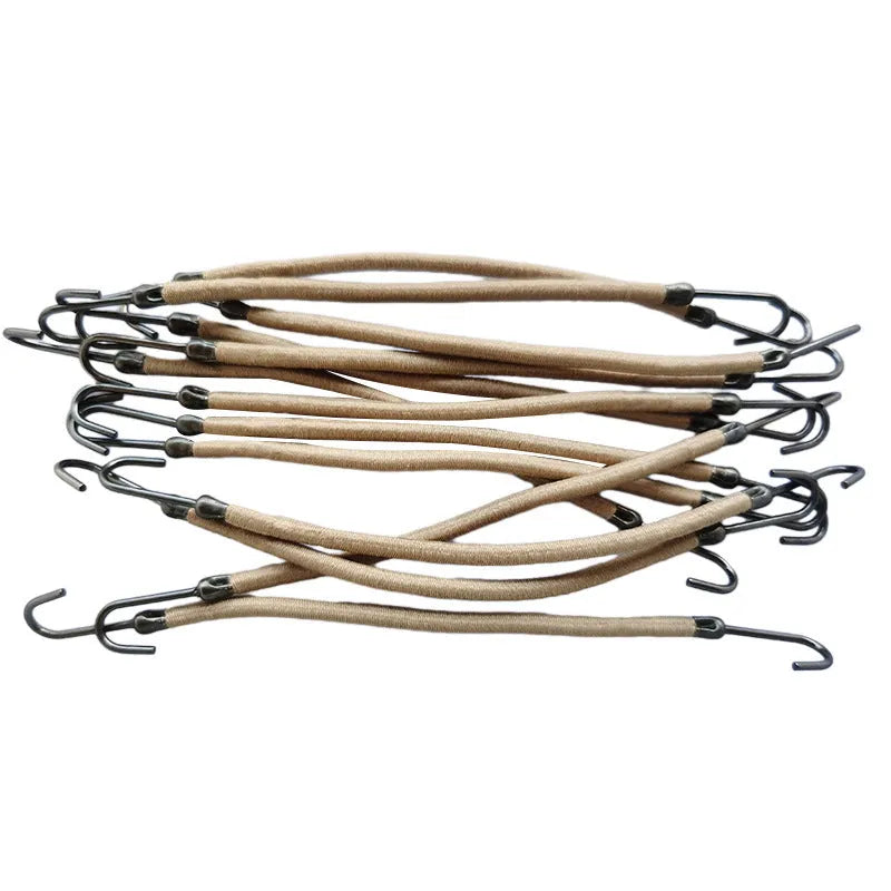 Wig double hook hair tool in solid colour with weaving construction and double hook design