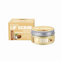 Pot of Amatoni fruit flavour lip scrub cream for exfoliating and moisturising lip care.