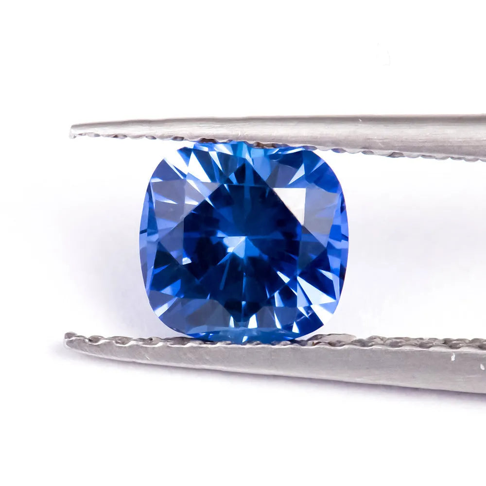 Cultivate Royal Blue love-shaped tiara gemstone setting for sapphire mounting