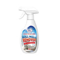 Wall odor canceller spray 240ml with nozzle on painted white wall