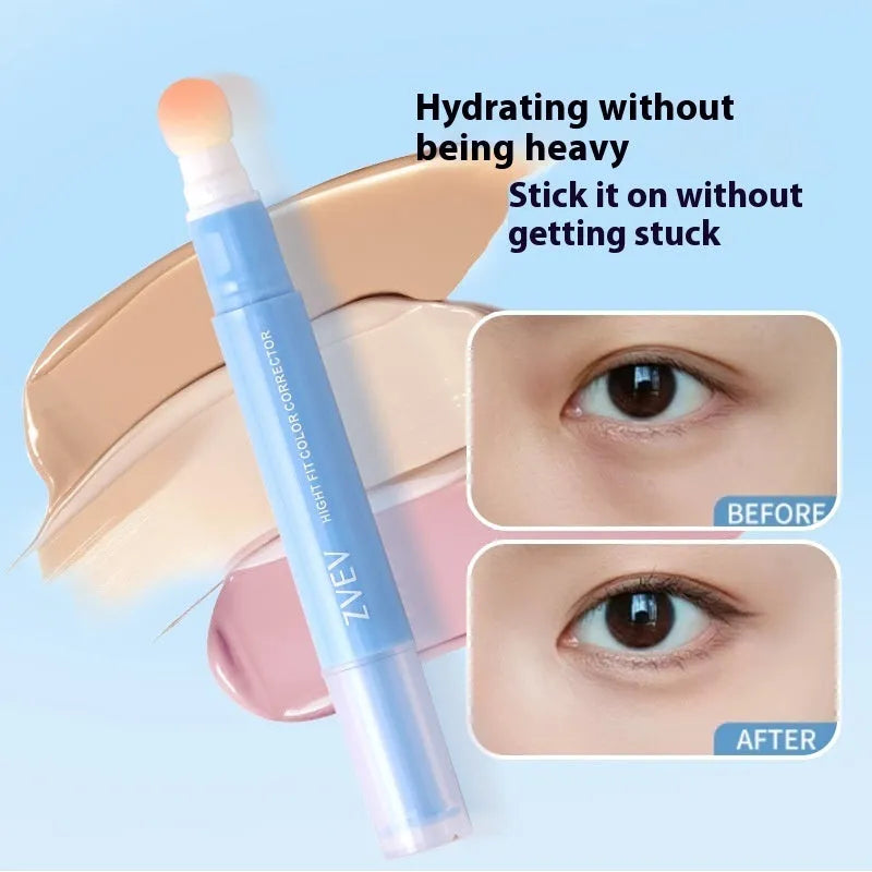 Concealer pen cream with sponge brush head applicator in choice of three colour classifications.