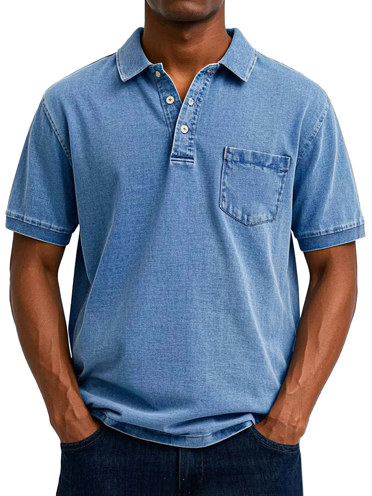 Plus size men's printed short sleeve shirt in Korean-style slim fit with multiple colour options