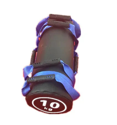 White PVC fitness training sandbag weight bag for gym strength workouts