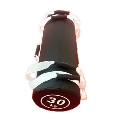 White PVC fitness training sandbag weight bag for gym strength workouts