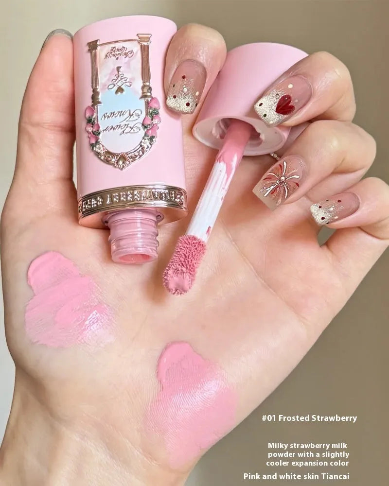 Strawberry Cupid Liquid Blush in six colour shades numbered 01 to 06