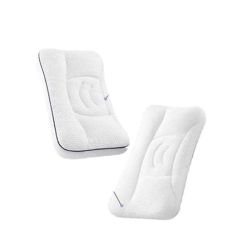 Children's double-sided antibacterial travel neck pillow with silk floss filling for ages 1-6 years